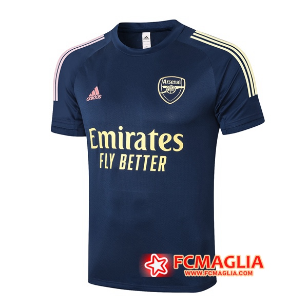 T Shirt Allenamento Arsenal Blu Royal 2020/2021