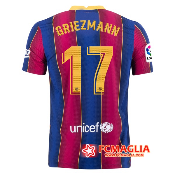Maglia Calcio FC Barcellona (GRIEZMANN 17) Prima 2020/2021