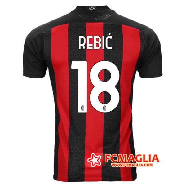 Maglia Calcio Milan AC (REBIC 18) Prima 2020/2021