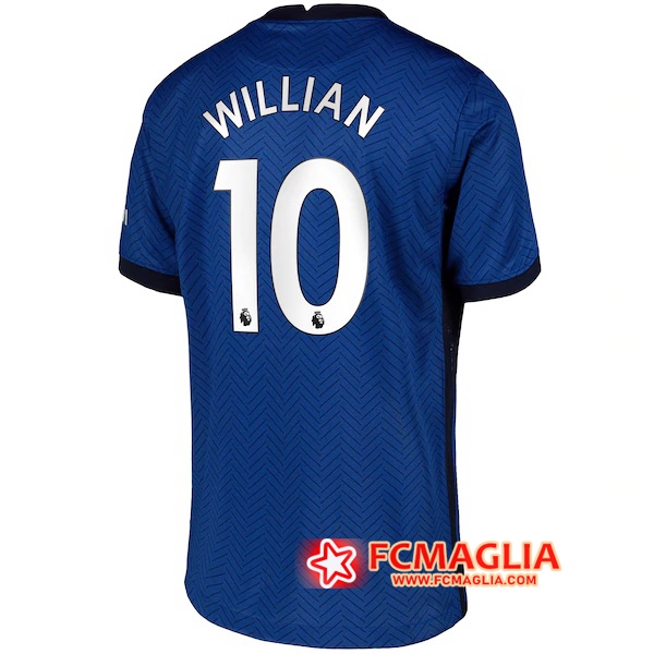 Maglia Calcio FC Chelsea (Willian 10) Prima 2020/2021