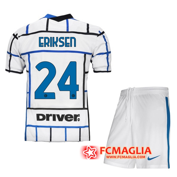 Maglia Calcio Inter Milan (ERIKSEN 24) Bambino Seconda 2020/21 ...