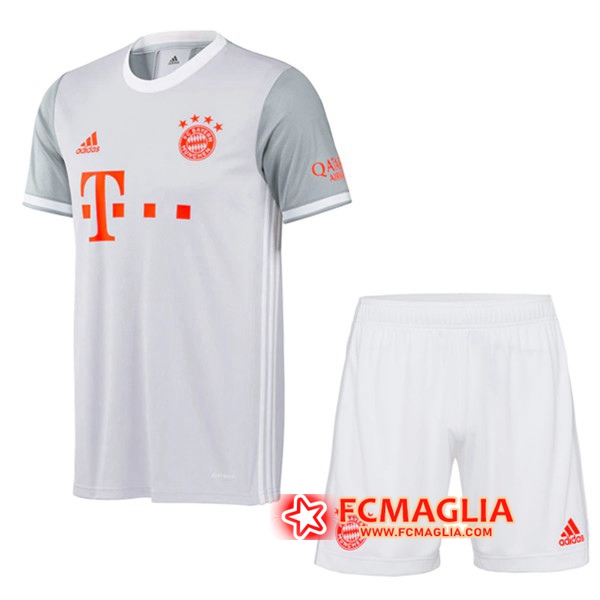 Kit Maglia Calcio Bayern Monaco Seconda + Pantaloncini 2020/2021