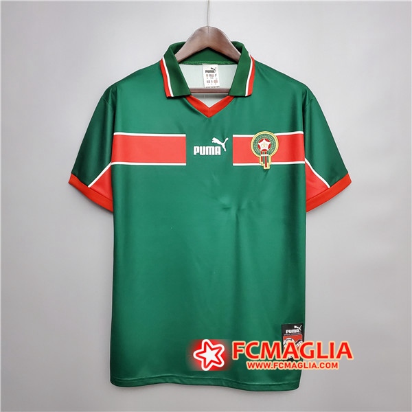 Maglia Calcio Morocco Retro Prima 1998