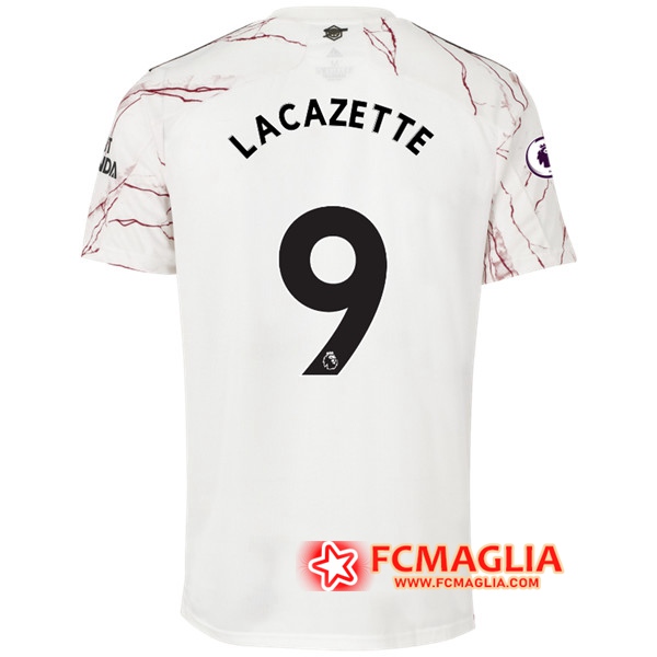 Maglia Calcio Arsenal (Lacazette 9) Seconda 2020/2021
