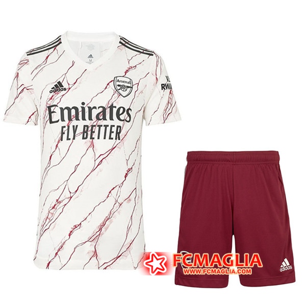 Kit Maglia Arsenal Seconda Pantaloncini 2020/2021 Outlet