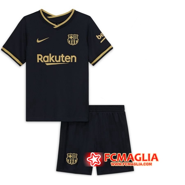 Nuove Maglia Calcio FC Barcellona Bambino Seconda 2020/2021