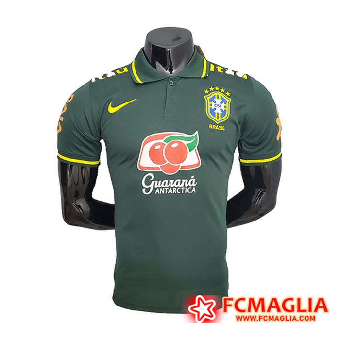 Maglia Polo FC Brasile Vert 2021/2022