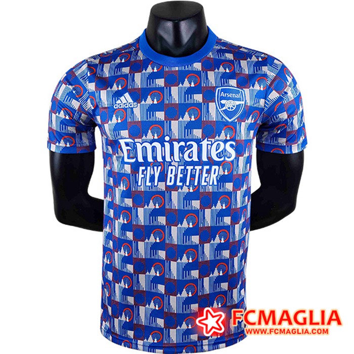 T Shirt Allenamento Arsenal Blu 2022/2023