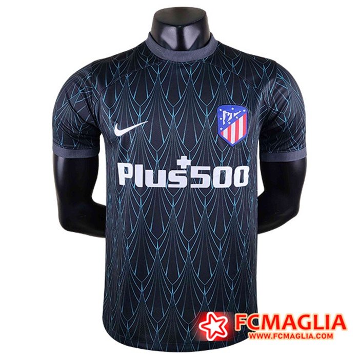 T Shirt Allenamento Atletico Madrid Nero 2022/2023