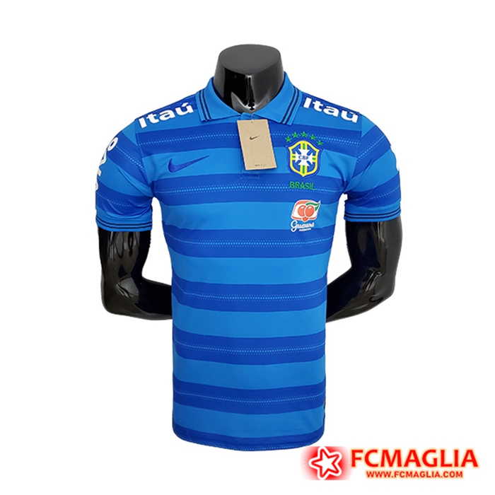 Maglia Polo Brasile Blu 2022/2023