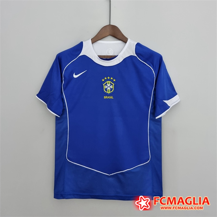 Maglie Calcio Brasile Retro Seconda 2004/2006