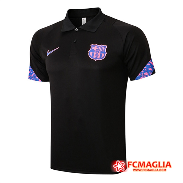 Maglia Polo FC Barcellona Nero 2022/2023