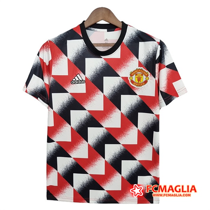 T Shirt Allenamento Manchester United Geometric Pattern 2022/2023