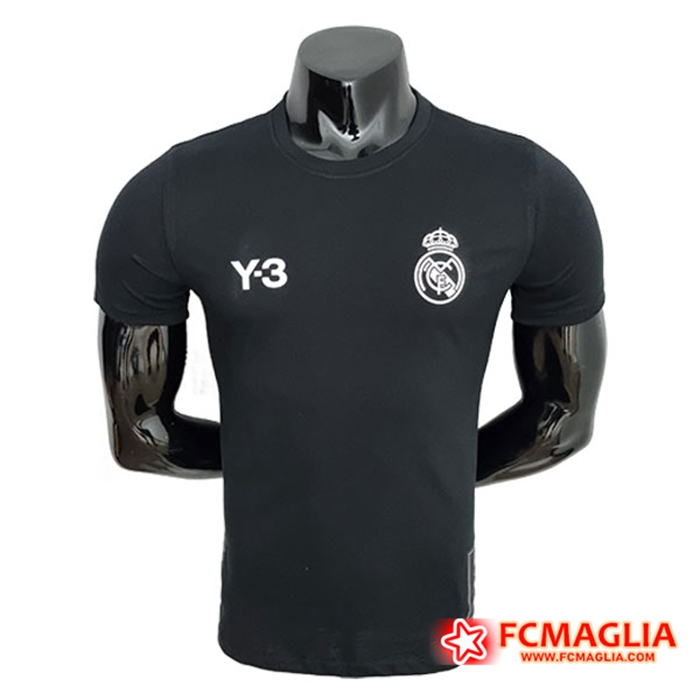 T Shirt Allenamento Real Madrid Y3 Nero 2022/2023