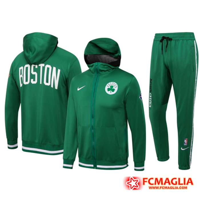 Insieme Tuta Calcio Boston Celtics Verde 2022