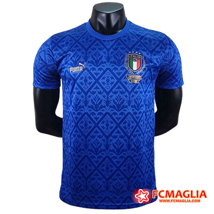 Maglie Calcio Italia Commemorative Edition Blu 2022