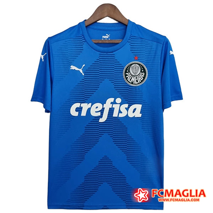 Maglie Calcio Palmeiras Portiere Blu 2022/2023