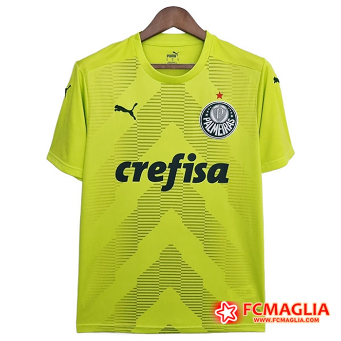 Maglie Calcio Palmeiras Portiere Giallo 2022/2023