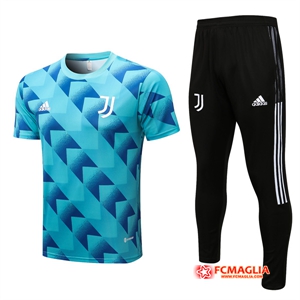 T Shirt Allenamento + Pantaloni Juventus Blu 2022/2023