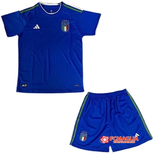Maglie Calcio Italia Bambino Blu 2022/2023