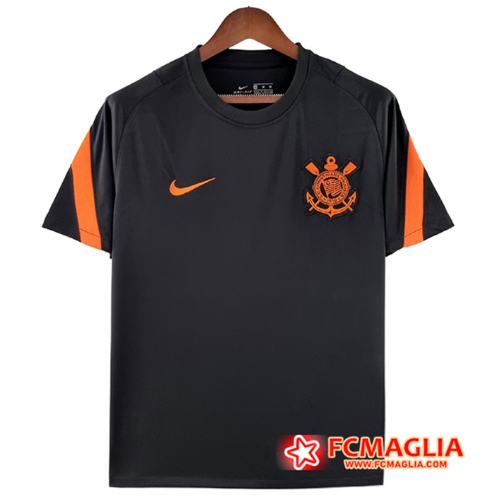 T Shirt Allenamento Corinthians Nero 2022/2023