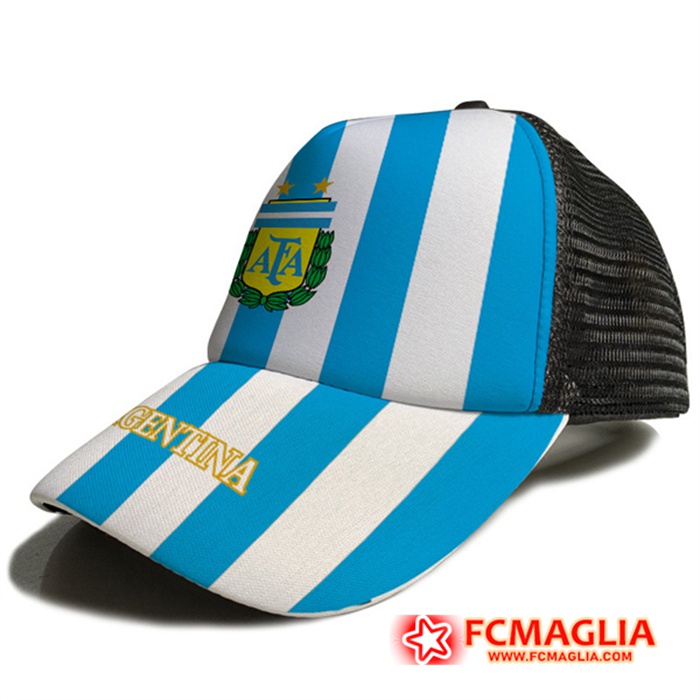 Cappello Da Calcio Argentina Bianco/Blu 2023