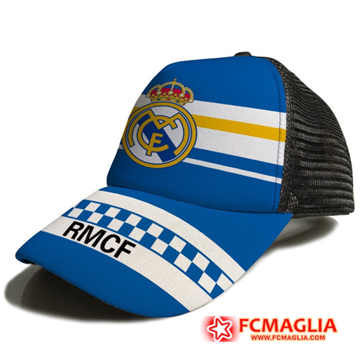 Cappello Da Calcio Real Madrid Blu/Bianco 2023