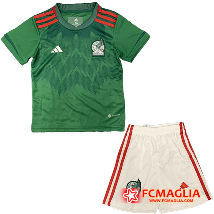 Maglie Calcio Messico Bambino Prima 2022/2023