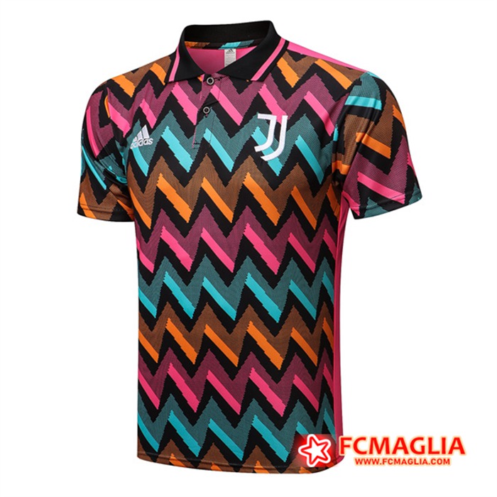 Maglia Polo Juventus Blu/Giallo/Rosso 2022/2023