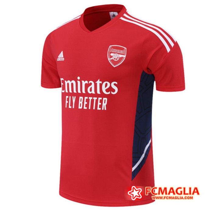 T Shirt Allenamento Arsenal Rosso 2022/2023