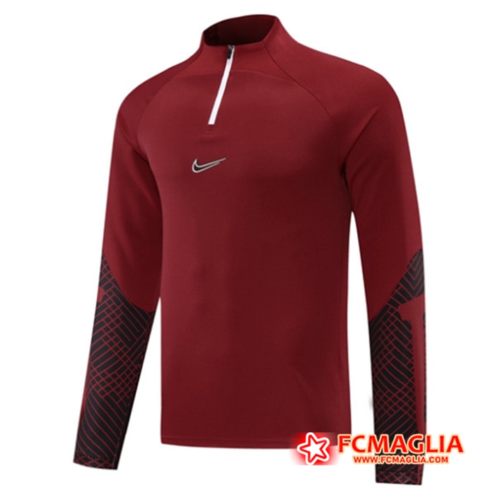 Felpa Allenamento Nike Rosso Scuro 2022/2023