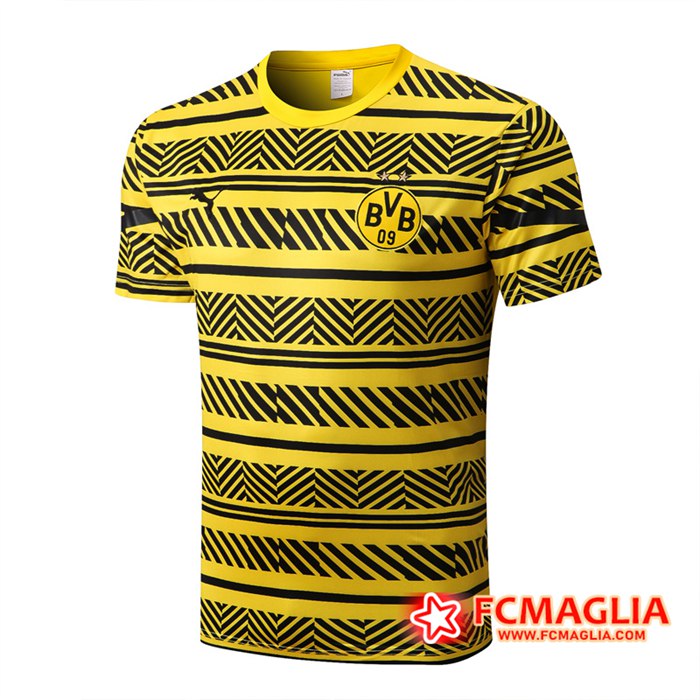T Shirt Allenamento Dortmund Giallo 2022/2023