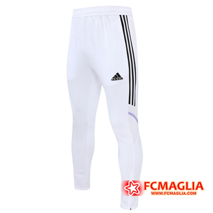 Pantaloni Da Allenamento Real Madrid Bianco 2022/2023
