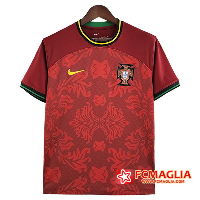 Maglie Calcio Portogallo Special Edition Rosso Coppa Del Mondo 2022