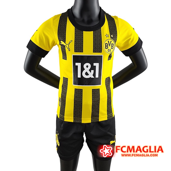 Maglie Calcio Dortmund Bambino Prima 2022/2023