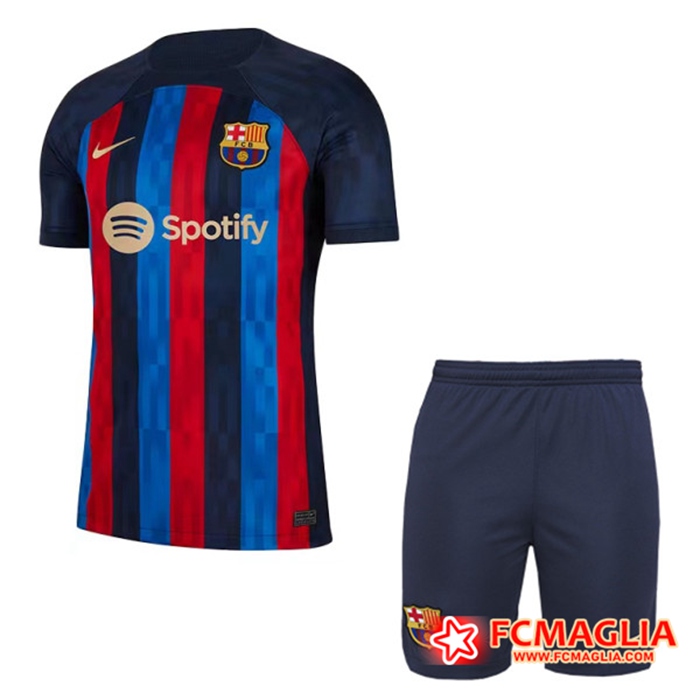 Kit Maglia FC Barcellona Prima + Pantaloncini 2022/2023