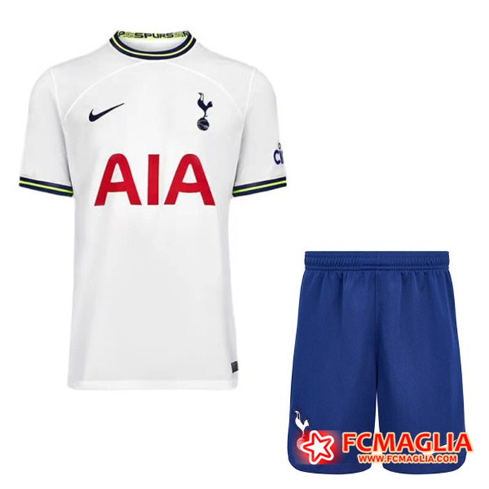 Kit Maglia Tottenham Hotspurs Prima + Pantaloncini 2022/2023