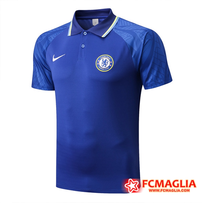 Maglia Polo FC Chelsea Blu 2022/2023