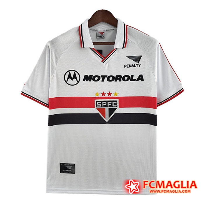 Maglie Calcio Sao Paulo FC Retro Prima 1999