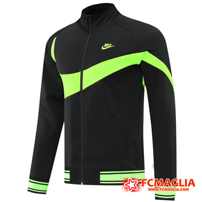 Giacca Calcio Nike Nero/Verde 2022/2023