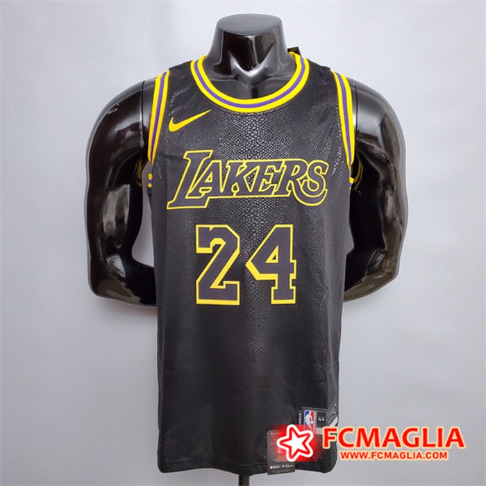 Maglia Los Angeles Lakers (Bryant #24) Nero