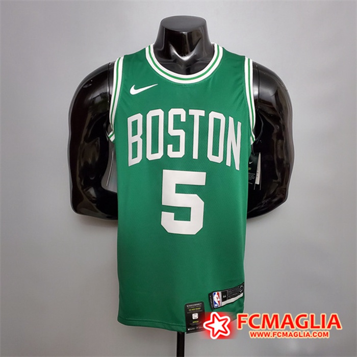 Maglia Boston Celtics (Garnett #5) Verde