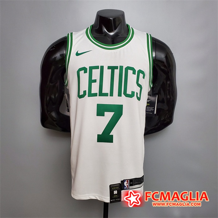 Maglia Boston Celtics (Brown #7) Bianco