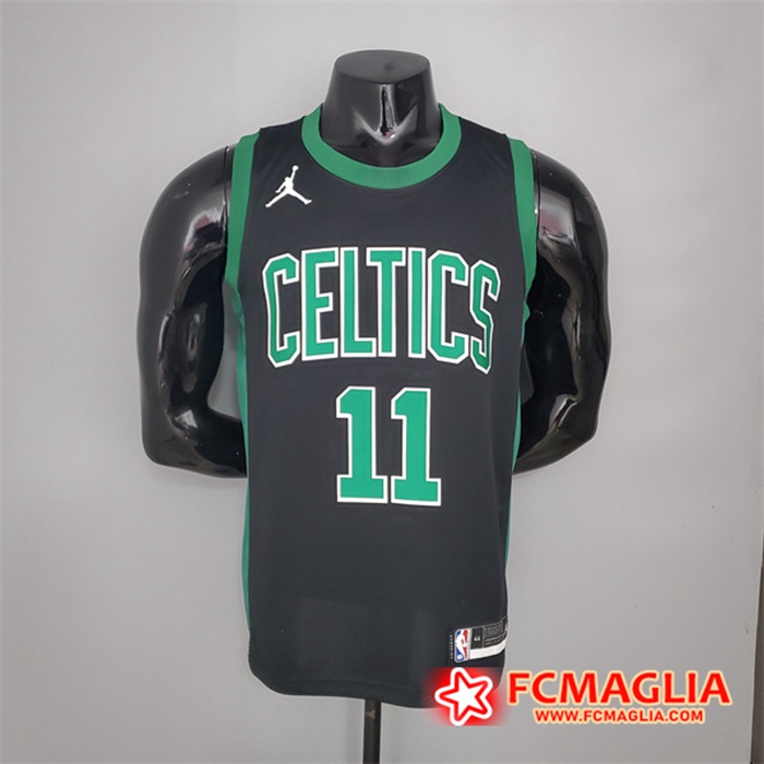 Maglia Boston Celtics (IrVing #11) Nero Jordan Theme