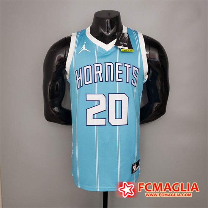 Nuova Maglia Charlotte Hornets (Hayward #20) Blu