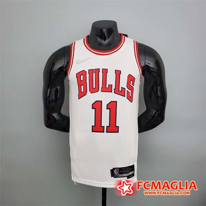 Maglia Chicago Bulls (DeRozan #11) Bianco 75th Anniversary