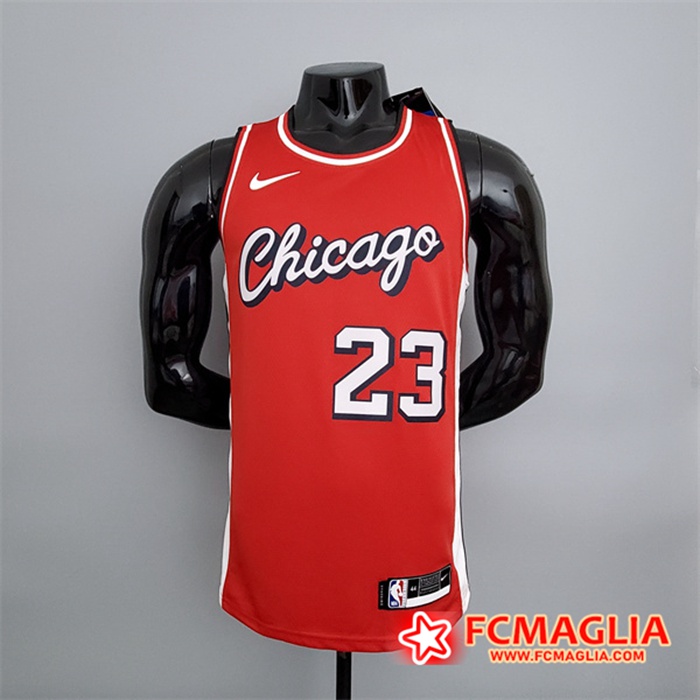 Maglia Chicago Bulls (Jordan #23) 2022 Rosso City Edition