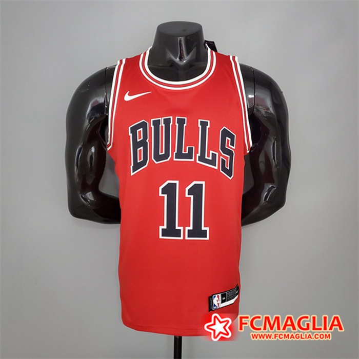 Maglia Chicago Bulls (Derozan #11) Rosso