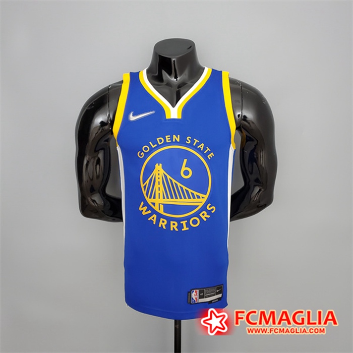 Maglia Golden State Warriors (Young #6) Blu 75th Anniversary