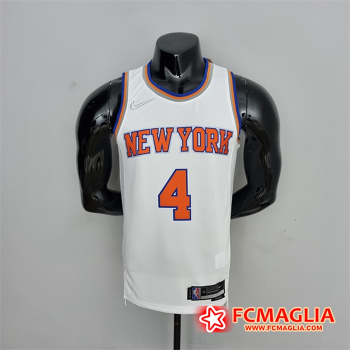 Maglia New York Knicks (Ross #4) Bianco 75th Anniversary